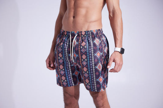 Swimwear - Brown / Orange